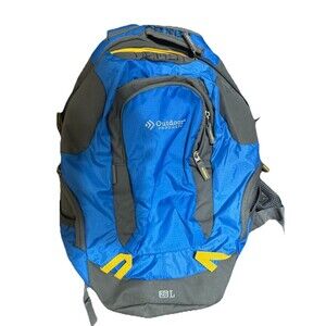 Outdoor Products Traverse Backpack Unisex Book Bag Travel Hiking School Blue 26L